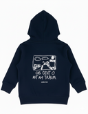 Kids-Hoodie Ois geht o mit am Traum